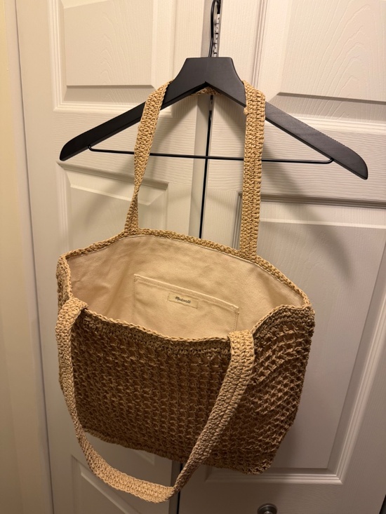 Madewell The Transport Tote: Straw Edition | Mercari Madewell Transport Tote in Straw